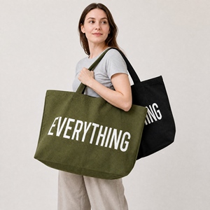 Canvas Tote <b>Bag</b> Factory Custom Logo OEM Cotton Canvas Shopping Tote <b>Bag</b> Manufacturer Wholesale Bulk Printing Service - Product Image 2