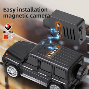 Mini <span class=keywords><strong>voiture</strong></span> RC 1/64 avec caméra HD, gyroscope 2,4 GHz, télécommande, vitesse 3 km/h, vue à la première personne (FPV), jouet de course - Product Image 4