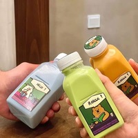 Botol susu penutup anti-maling suhu tinggi PP 300ml 500ml penjualan laris