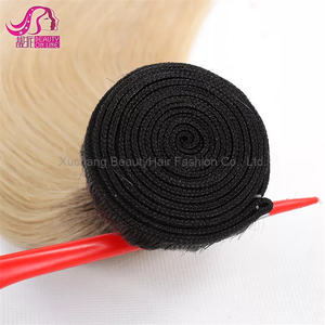 Vente en gros Drop Shipping 100% armure de cheveux humains brésiliens, cheveux brésiliens vierges au Mozambique 613 faisceaux de vague de corps blond - Product Image 3