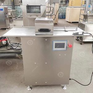 Cortador automático industrial de nudo de corbata, máquina atadora de salchichas con enlace giratorio de chorizo eléctrico con enlazador - Product Image 3