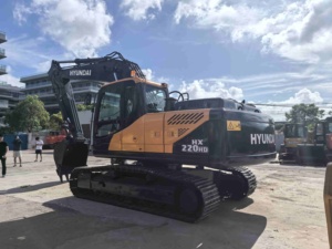 Fábrica Crawler Hyundai HX220 Nueva llegada Hyundai 220 Usado Original Corea del Sur Segunda mano Hyundai 220 R220 R225 - Product Image 4