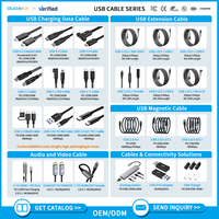 Tendencia 5M 10M USB 3,0 C hembra a USB tipo B Cable de extensión hecho a medida 5Gbps Cable amplificador activo para enrutador de impresora 3D