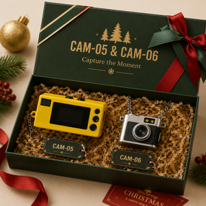 Christmas <b>Mini</b> <b>Camera</b> With Custom Front Design Plastic Novelty Gift For Holiday Celebration - Product Image 4