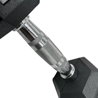 Ensemble d'haltères hexagonaux de vente directe d'usine avec support 10kg 20kg 30kg haltères hexagonaux en caoutchouc