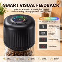 Scelleuse sous vide pour bocaux Mason 2026 améliorée -80 kPa, arrêt automatique à une touche pour bocaux à ouverture large et normale, cadeau d'anniversaire pour elle, maman et grand-mère