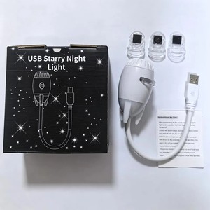 Starry Sky Ceiling <b>Projector</b> Night <b>Light</b> USB Powered Bedroom Ambient Lamp HD Focusing Geometric Design - Product Image 4