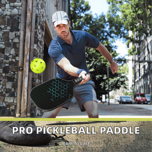 Raqueta de Pickleball Profesional Personalizable al por Mayor, Duradera, Ligera, Deportiva, de Fibra de Vidrio y Carbono para Exteriores - Product Image 2