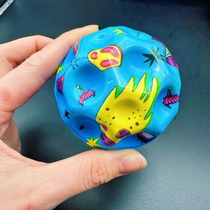 HAPU Pelota Antiestrés de Alta Elasticidad de 7cm con Diseño de Planeta Cósmico, Pelota Deportiva Interactiva para Niños, Entrenamiento y Juguete para Mascotas - Product Image 6