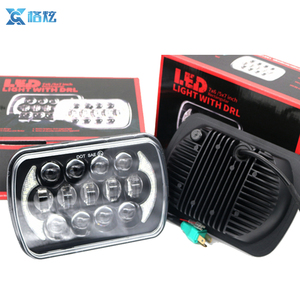 Alta quity DC 9V ~ 16V 5x7 led <span class=keywords><strong>cree</strong></span> faro cuadrado para jeep de la lámpara de la cabeza - Product Image 6