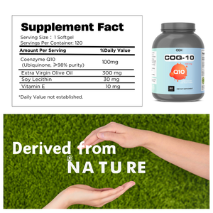 Complément alimentaire de santé de pointe à marque privée OEM, capsule de coenzyme <span class=keywords><strong>Q10</strong></span> pour la santé cardiaque, complément de soutien cardiovasculaire - Product Image 3