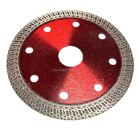 Lame de scie diamantée Turbo pour disque de coupe rond de 105 mm/115 mm/125 mm pour granit, marbre, carrelage en porcelaine, outils de meuleuse d'angle