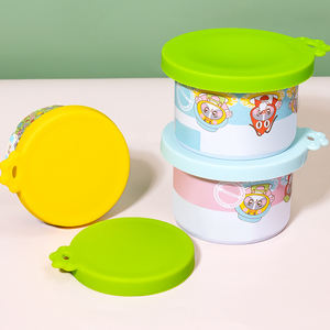 Couvercles de boîtes de conserve en silicone de taille standard sans Bpa pour chiens et chats - Product Image 2