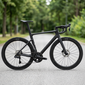 Vélo de montagne sportif, cadre en fibre de carbone aérodynamique, système de freinage à disque hydraulique, suspension intégrale, 12 vitesses, alliage d'aluminium - Product Image 2
