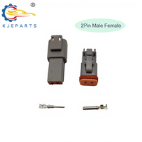 Connecteur étanche IP68 série Deutsch DTM DT04-2P DT06-2S mâle-femelle pour modification automobile