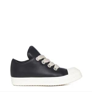 Chaussures noires antidérapantes en caoutchouc, élégantes et simples, pour la marche, chaussures décontractées noires luxueuses, chaussures d'été - Product Image 1