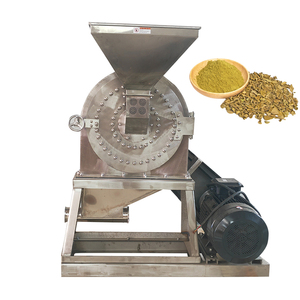 Trituradora automática de discos de dientes, fertilizante de granos de café, máquina pulverizadora, Molinillo, equipo de molienda de maíz - Product Image 1