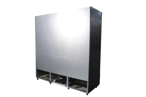 Siêu Thị Thương Mại Đồ Uống Hiển Thị Ba Cửa Kính Thẳng Đứng Tủ Lạnh - Product Image 4