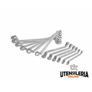 <b>Set</b> of 12 6x7-30x32mm polygonal wrenches in <b>box</b> A3021/12 (12pcs) - Product Image 1