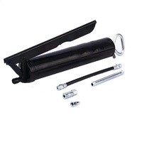 Pistola de Grasa Manual de Aleación de Aluminio de Doble Varilla de 600cc, de Alta Calidad, Económica, Industrial, KHC, para Bricolaje, ODM, OEM, Duradera y que Ahorra Trabajo