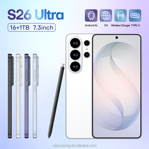 Smartphone S26 Ultra di Qualità Premium, 7.3 Pollici, 16GB+1TB, 5G LTE, Fotocamera 108MP, Deca <span class=keywords><strong>Core</strong></span>, 4K 120Hz, Ricarica Wireless, Dual SIM - Product Image 2