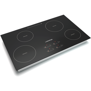 Placa <span class=keywords><strong>de</strong></span> Inducción Profesional <span class=keywords><strong>de</strong></span> Acero Inoxidable con <span class=keywords><strong>4</strong></span> Quemadores - Product Image 1