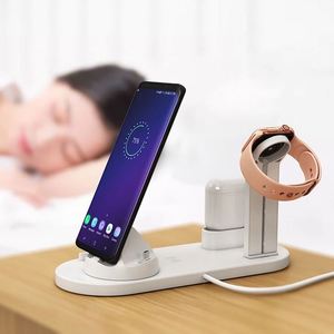 Wholesale Portable 5 in 1 Universal Mobile Phone Charger Mushroom <b>Wireless</b> Fast Charger Dock - Product Image 3