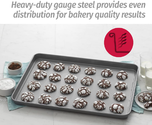 Plateau de cuisson <span class=keywords><strong>jetable</strong></span> en acier au carbone plaqué aluminium durable 40*60 perforé prêt à l'emploi au four, plaque à biscuits rectangulaire - Product Image 5