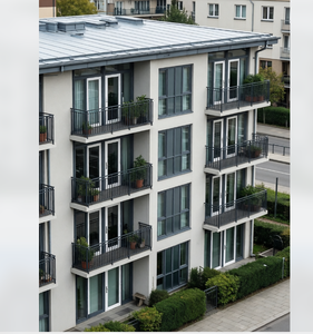 Die Wirtschaftlichste Vier- bis Sechsstöckige Wohnanlage Gemeinschaftswohnungen Stahlkonstruktion Wohngebäude - Product Image 3