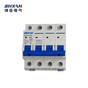 Высококачественный профессиональный автоматический выключатель с защитой от утечки DX47-63 63А 4P напрямую от производителя - Product Image 1