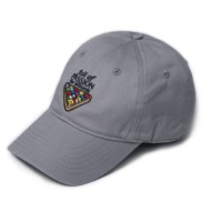 Casquette de baseball beige non structurée à 6 panneaux, style sportif et formel, en sergé, avec dos incurvé et motif feuilles/fruits, taille unique pour adulte (Échantillon gratuit)