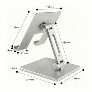 Wholesale Custom Adjustable Aluminium Mobile Phone & Desktop <b>Tablet</b> <b>Stand</b> Business & Promotional Gift Idea - Product Image 6