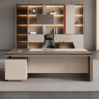 Meubles de bureau haut de gamme, table d'ordinateur, mobilier de direction, bureau de réception, petite table de bureau à domicile, bureau en bois