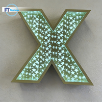 Lettres en relief 3D personnalisées à LED avec éclairage matriciel, diffuseur en acrylique givré pour la publicité des commerces, IP65