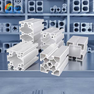 Profilo in Alluminio Estruso 100x100, Lega di Alluminio 100mm 100x100 per Nastro Trasportatore Alimentare - Product Image 6