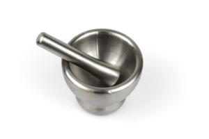 Penggiling Bawang Putih Rumah Tangga, Penumbuk Bawang Putih, Stainless Steel 304, Penggiling Rempah-rempah dengan Permukaan Halus, <span class=keywords><strong>Mortar</strong></span> dan Pestle - Product Image 2