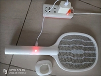 Piège à moustiques automatique violet en gros, tapette électrique pliable 2-en-1 avec lampe anti-moustiques, usage domestique, affichage numérique 20m