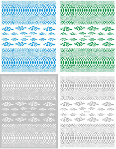 3D Snake Design adesivi per unghie le donne amano Nail Art <span class=keywords><strong>Tattoo</strong></span> Slider Gel Polish Decal decorazioni per tatuaggi temporanei - Product Image 3