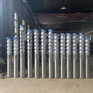 Bomba sumergible 220V Distribución de agua Hogares familiares Bombas de pozo de baja presión para riego y agricultura