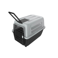 Vente en gros de cages de voyage de grande qualité pour animaux de compagnie, portatives, pour chiens et chats, pour de courts trajets