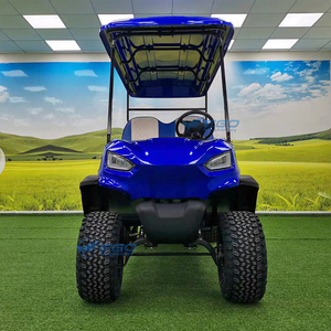 Voiturette de golf électrique 6 places avec toit, structure en acier, couleur au choix, batterie 48V – Nouveauté très demandée - Product Image 2