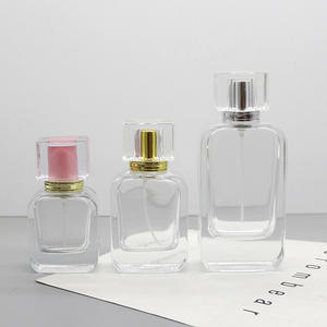 Flacon en verre transparent à fond épais de 30 ml pour huiles essentielles, flacon d'emballage pour parfum en verre - Product Image 1