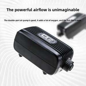 Pompe à eau submersible pour aquarium, alimentation en oxygène à long terme, réglage électronique, lumière LED, grand volume, élevage de poissons - Product Image 3
