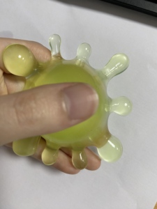Soft Stretchy TPR Virus Splash <b>Ball</b> <b>Squeeze</b> Stress Relief Fidget Decompression Toy - Product Image 2