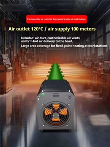 Industrieller Großflächenheizer Hochleistungs-Elektroheizung Trockenraum Landwirtschaft Gewächshaus Heißluftgebläse - Product Image 6