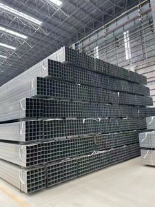 Fournisseur Liaocheng Tuyaux en acier soudés <span class=keywords><strong>Tube</strong></span> noir rectangulaire <span class=keywords><strong>60X60</strong></span> Tuyau en fer magnésium zinc aluminium de qualité Q195 - Product Image 2