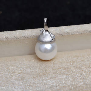 Accessoires DIY en argent S925 faits à la main, pendentif chaîne vide avec tête suspendue pour perles de 8-12 mm, accessoires DIY Baotou, tendance 4413 - Product Image 3