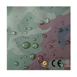 Камуфляжный принт, водонепроницаемая полиэфирная тафта с полиуретановым покрытием для зонта и дождевика