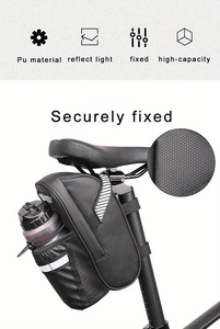 Sac de selle de vélo de mode personnalisé de haute qualité étanche 10L Rectangle Borsa Bici Posteriore pour tous les vélos - Product Image 6