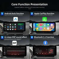 DVD Player Mobil Linux 12,3 inci untuk Audi Q5, Wireless CarPlay, Android Auto, Kontrol Setir, Multimedia, GPS, Layar Sentuh